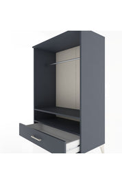 Hyperion Dolap 2 Raflı Tek Çekmeceli Tek Askılı 88x44x134 - S51M141V5B