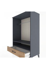 Hyperion Dolap 2 Raflı Tek Çekmeceli Tek Askılı 88x44x134 - S51M141V6B