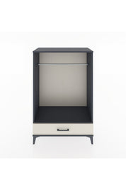 Hyperion Dolap Tek Raflı Tek Çekmeceli Tek Askılı 88x44x134 - S51M142V4B