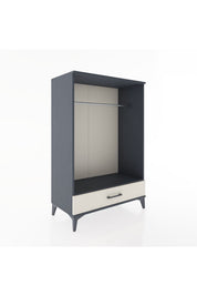 Hyperion Dolap Tek Raflı Tek Çekmeceli Tek Askılı 88x44x134 - S51M142V4B