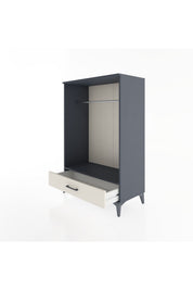 Hyperion Dolap Tek Raflı Tek Çekmeceli Tek Askılı 88x44x134 - S51M142V4B