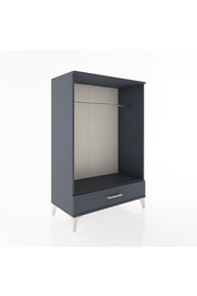 Hyperion Dolap Tek Raflı Tek Çekmeceli Tek Askılı 88x44x134 - S51M142V5B