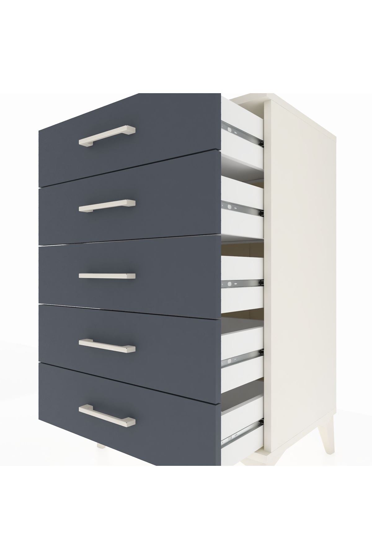 Hyperion Komodin 5 Çekmeceli 60x44x96 - S47M001V2B
