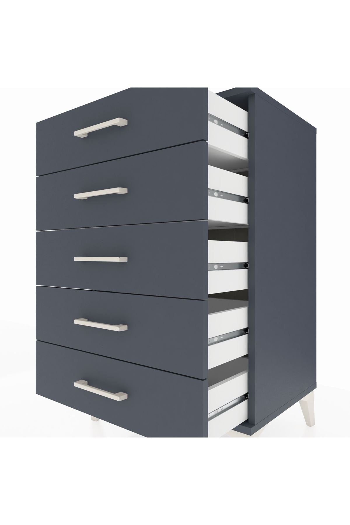 Hyperion Komodin 5 Çekmeceli 60x44x96 - S47M001V5B