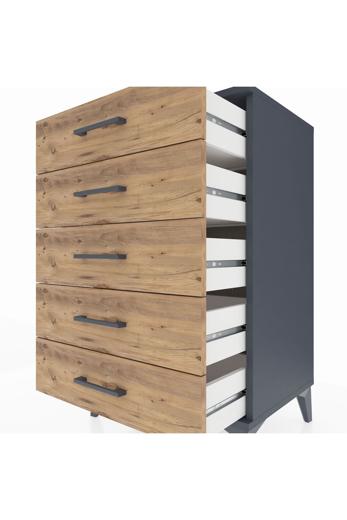 Hyperion Komodin 5 Çekmeceli 60x44x96 - S47M001V6B