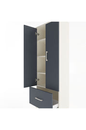 Arges Dolap 4 Raflı Tek Çekmeceli 2 Kapaklı 60x30x163 - S20M001V2A