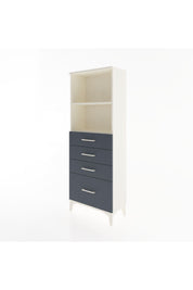 Arges Dolap 2 Raflı 4 Çekmeceli 60x30x163 - S20M006V2A