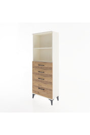 Arges Dolap 2 Raflı 4 Çekmeceli 60x30x163 - S20M006V3A
