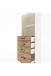 Arges Dolap 2 Raflı 4 Çekmeceli 60x30x163 - S20M006V3A
