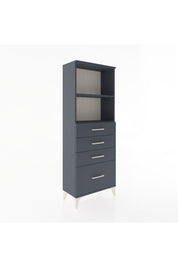 Arges Dolap 2 Raflı 4 Çekmeceli 60x30x163 - S20M006V5A