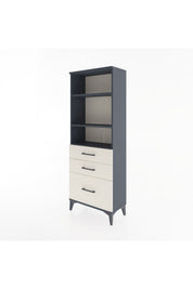 Arges Dolap 3 Raflı 3 Çekmeceli 60x30x163 - S20M008V4A