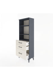 Arges Dolap 3 Raflı 3 Çekmeceli 60x30x163 - S20M008V4A