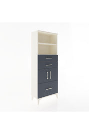 Arges Dolap 3 Raflı 3 Çekmeceli 2 Kapaklı 60x30x163 - S20M010V2A