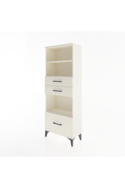 Arges Dolap 3 Raflı 3 Çekmeceli 60x30x163 - S20M012V1A