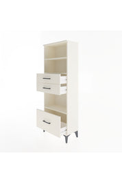 Arges Dolap 3 Raflı 3 Çekmeceli 60x30x163 - S20M012V1A