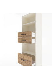 Arges Dolap 3 Raflı 3 Çekmeceli 60x30x163 - S20M012V3A