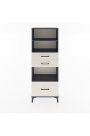 Arges Dolap 3 Raflı 3 Çekmeceli 60x30x163 - S20M012V4A
