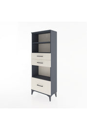Arges Dolap 3 Raflı 3 Çekmeceli 60x30x163 - S20M012V4A
