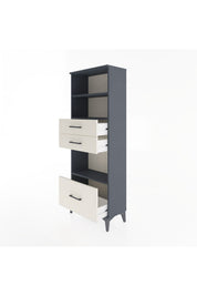 Arges Dolap 3 Raflı 3 Çekmeceli 60x30x163 - S20M012V4A
