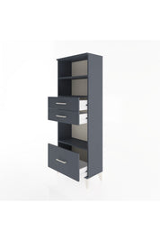Arges Dolap 3 Raflı 3 Çekmeceli 60x30x163 - S20M012V5A