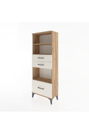 Arges Dolap 3 Raflı 3 Çekmeceli 60x30x163 - S20M012V7A