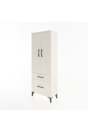 Arges Dolap 3 Raflı 2 Çekmeceli 2 Kapaklı 60x30x163 - S20M013V1A