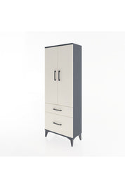 Arges Dolap 3 Raflı 2 Çekmeceli 2 Kapaklı 60x30x163 - S20M013V4A