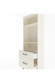 Arges Dolap 3 Raflı 2 Çekmeceli 60x30x163 - S20M014V1A