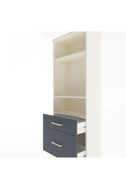 Arges Dolap 3 Raflı 2 Çekmeceli 60x30x163 - S20M014V2A