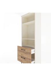 Arges Dolap 3 Raflı 2 Çekmeceli 60x30x163 - S20M014V3A