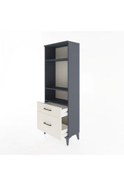Arges Dolap 3 Raflı 2 Çekmeceli 60x30x163 - S20M014V4A