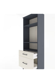 Arges Dolap 3 Raflı 2 Çekmeceli 60x30x163 - S20M014V4A
