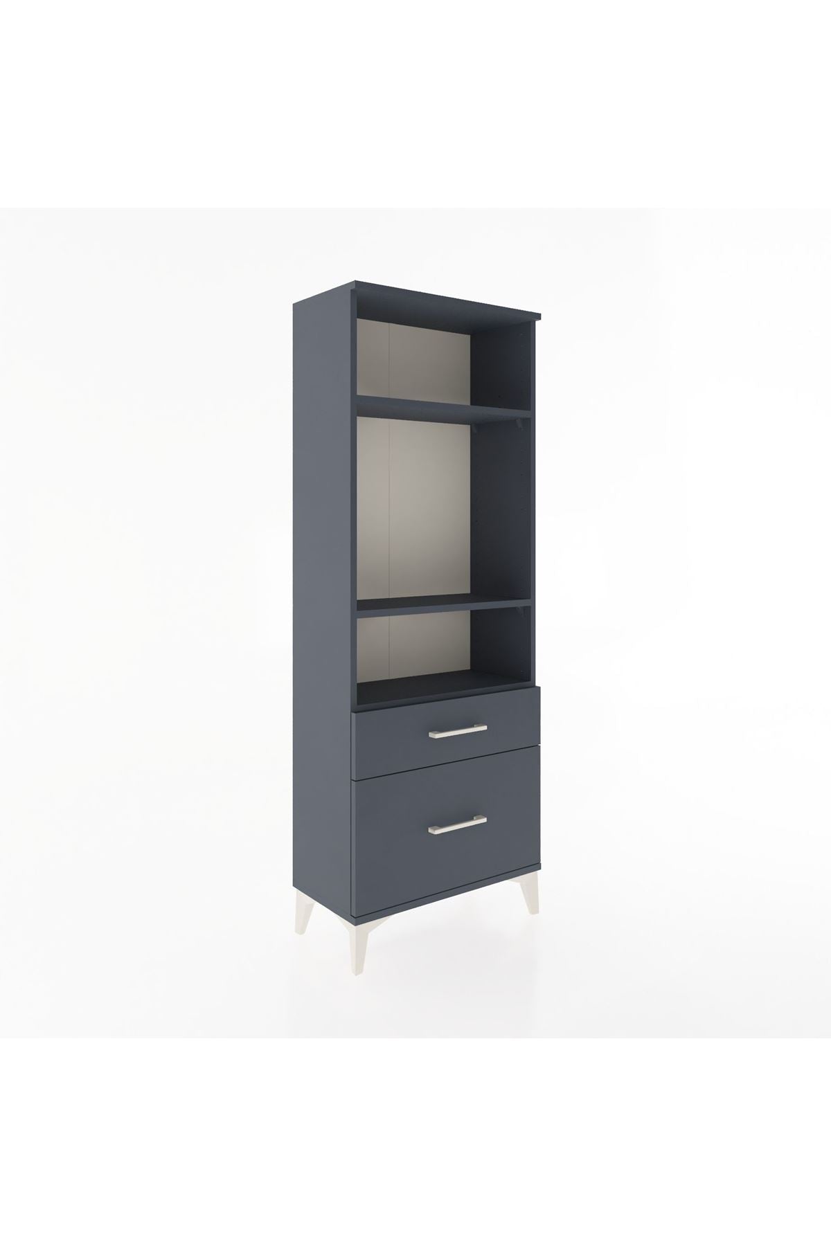 Arges Dolap 3 Raflı 2 Çekmeceli 60x30x163 - S20M014V5A
