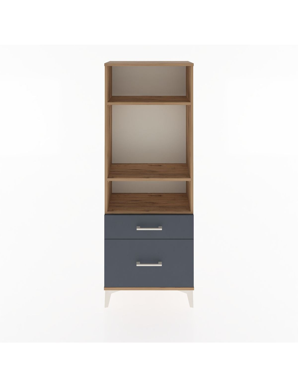 Arges Dolap 3 Raflı 2 Çekmeceli 60x30x163 - S20M014V8A