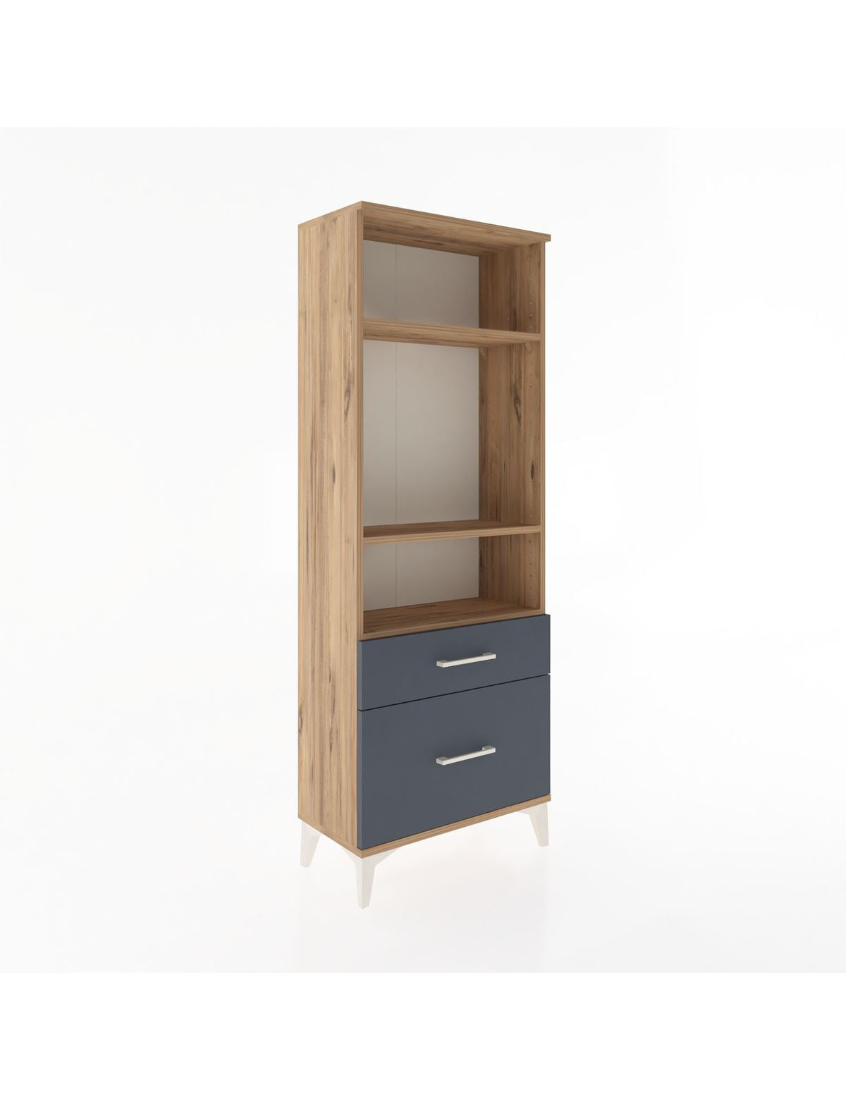 Arges Dolap 3 Raflı 2 Çekmeceli 60x30x163 - S20M014V8A