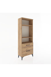Arges Dolap 3 Raflı 2 Çekmeceli 60x30x163 - S20M014V9A
