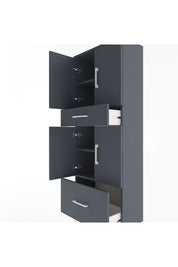 Arges Dolap 4 Raflı 2 Çekmeceli 4 Kapaklı 60x30x163 - S20M015V5A