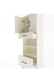 Arges Dolap 4 Raflı 2 Çekmeceli 2 Kapaklı 60x30x163 - S20M017V1A