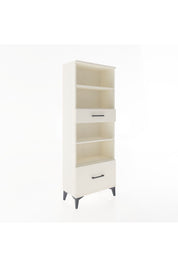Arges Dolap 4 Raflı 2 Çekmeceli 60x30x163 - S20M018V1A