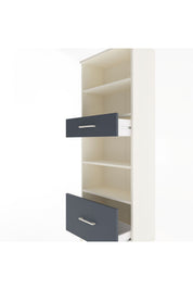 Arges Dolap 4 Raflı 2 Çekmeceli 60x30x163 - S20M018V2A