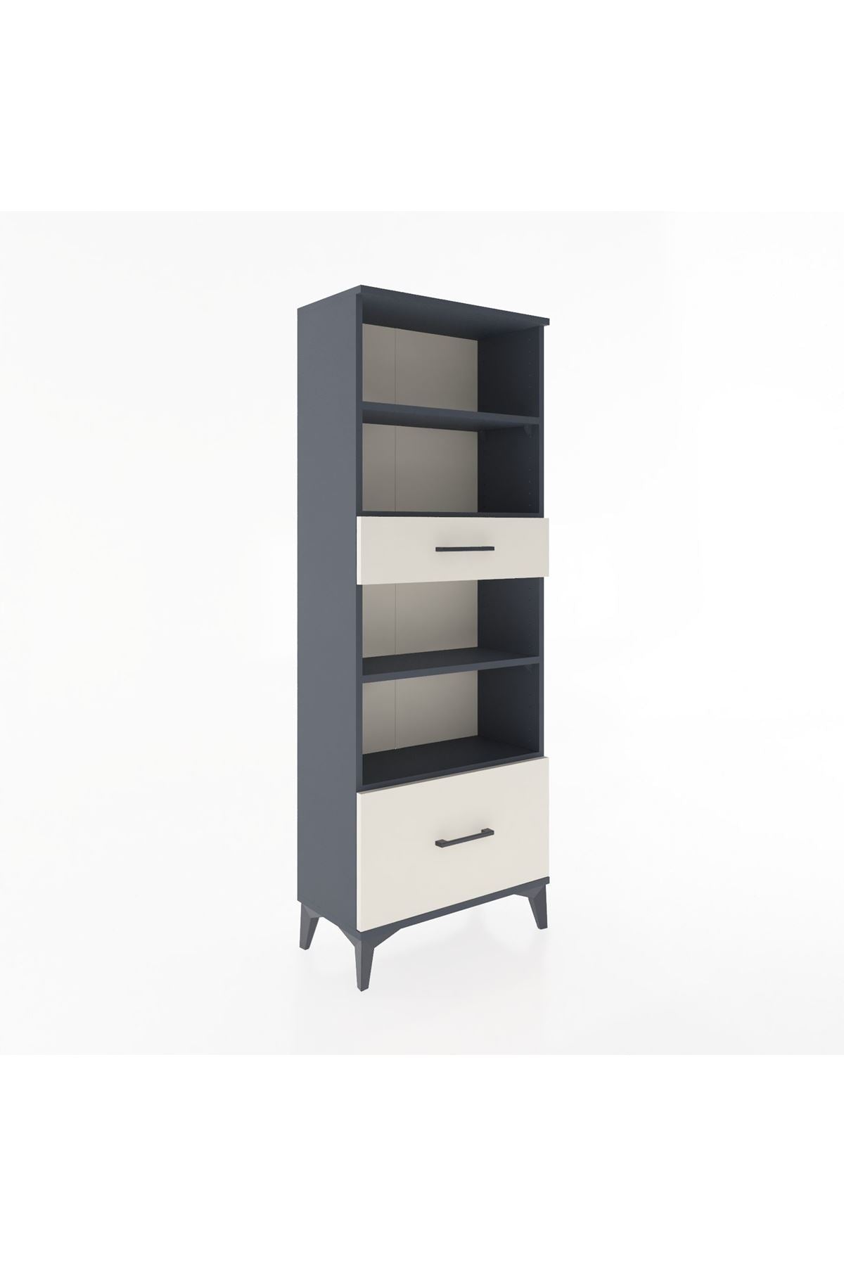 Arges Dolap 4 Raflı 2 Çekmeceli 60x30x163 - S20M018V4A