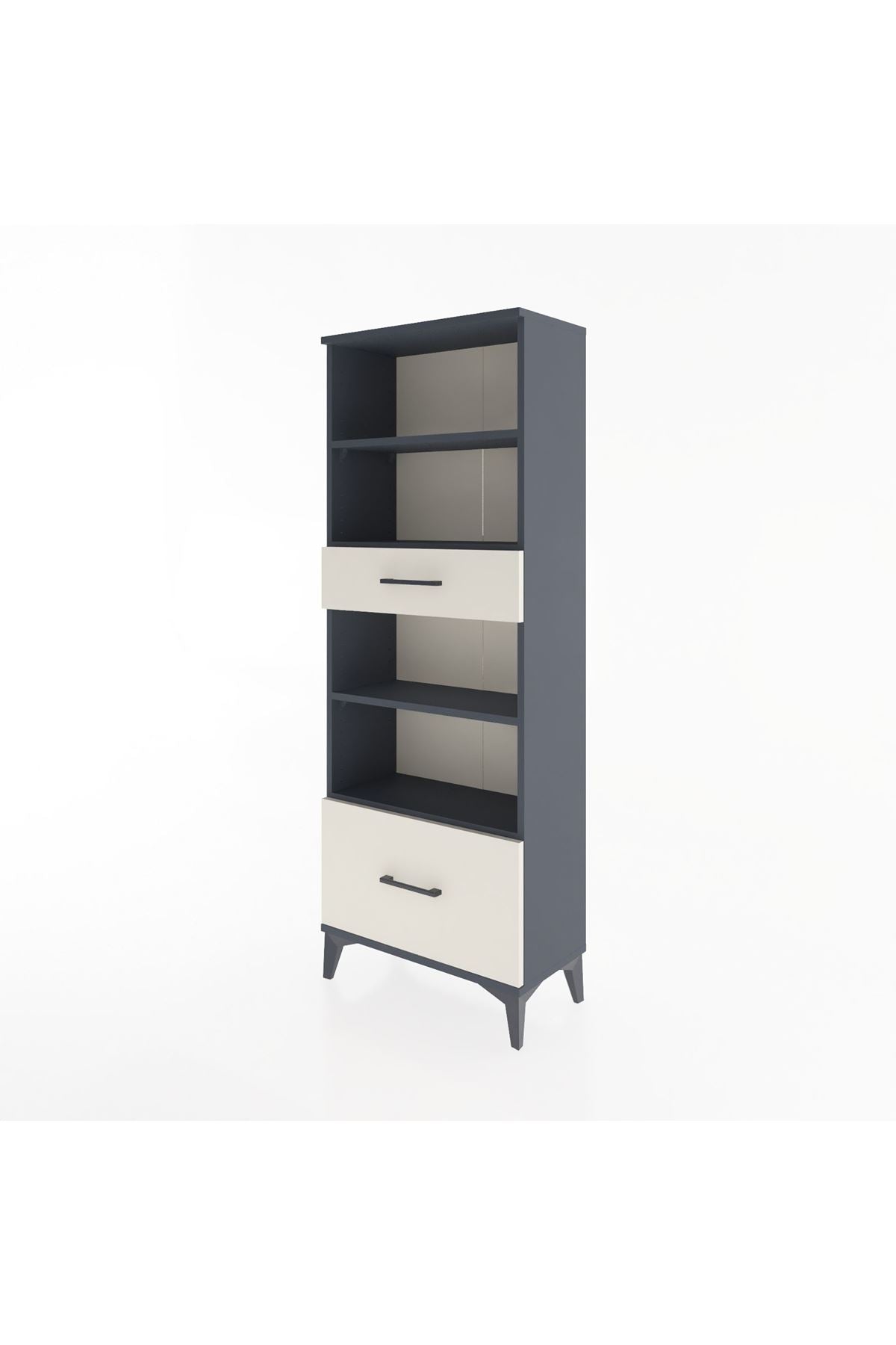Arges Dolap 4 Raflı 2 Çekmeceli 60x30x163 - S20M018V4A