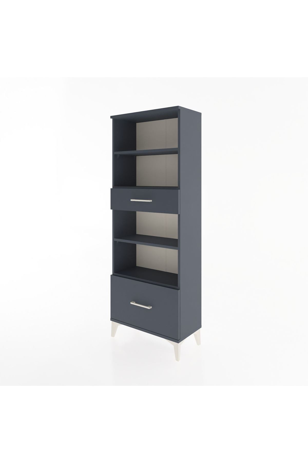 Arges Dolap 4 Raflı 2 Çekmeceli 60x30x163 - S20M018V5A