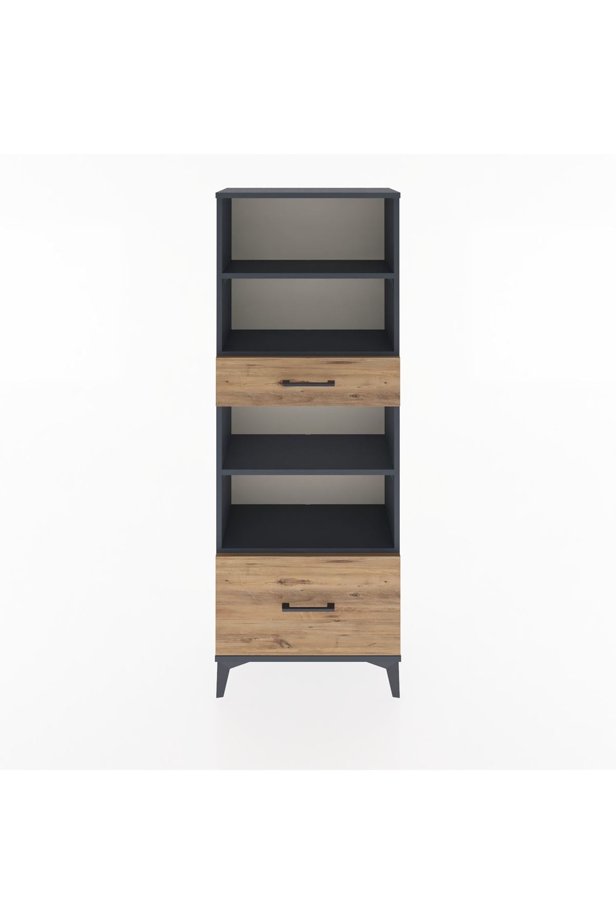 Arges Dolap 4 Raflı 2 Çekmeceli 60x30x163 - S20M018V6A