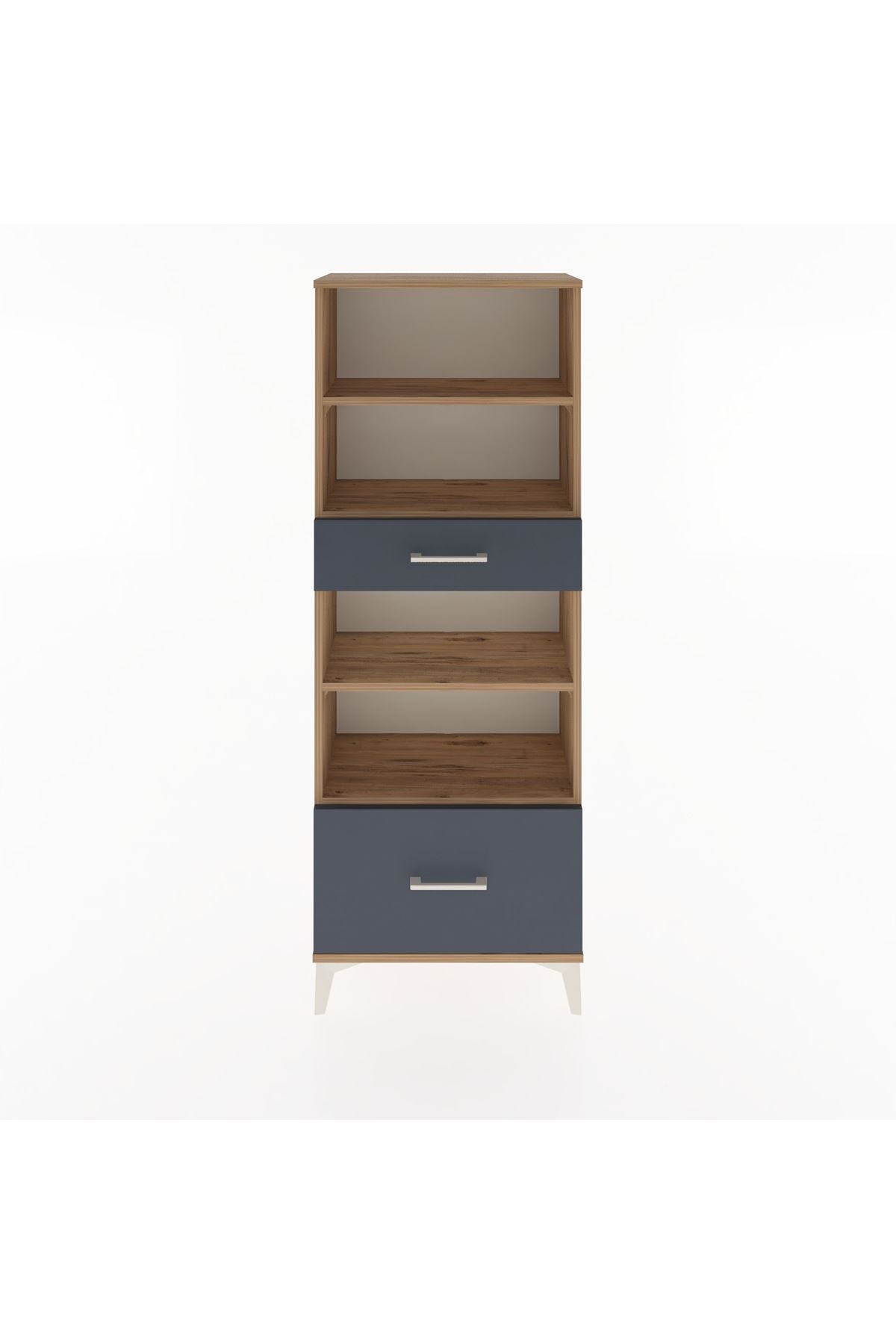 Arges Dolap 4 Raflı 2 Çekmeceli 60x30x163 - S20M018V8A