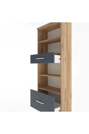 Arges Dolap 4 Raflı 2 Çekmeceli 60x30x163 - S20M018V8A
