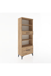 Arges Dolap 4 Raflı 2 Çekmeceli 60x30x163 - S20M018V9A