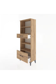 Arges Dolap 4 Raflı 2 Çekmeceli 60x30x163 - S20M018V9A