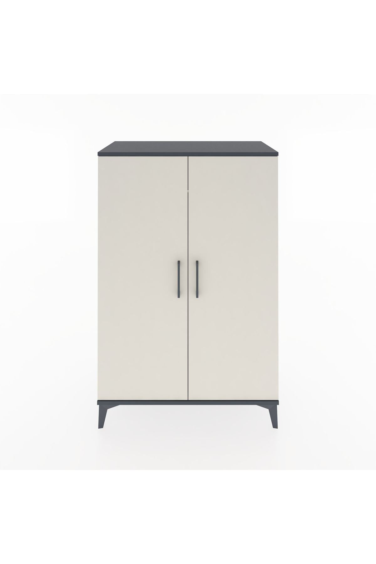 Hyperion Dolap 2 Kapaklı Tek Askılı 88x44x134 - S51M111V4B