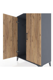 Hyperion Dolap 2 Kapaklı Tek Askılı 88x44x134 - S51M111V6B